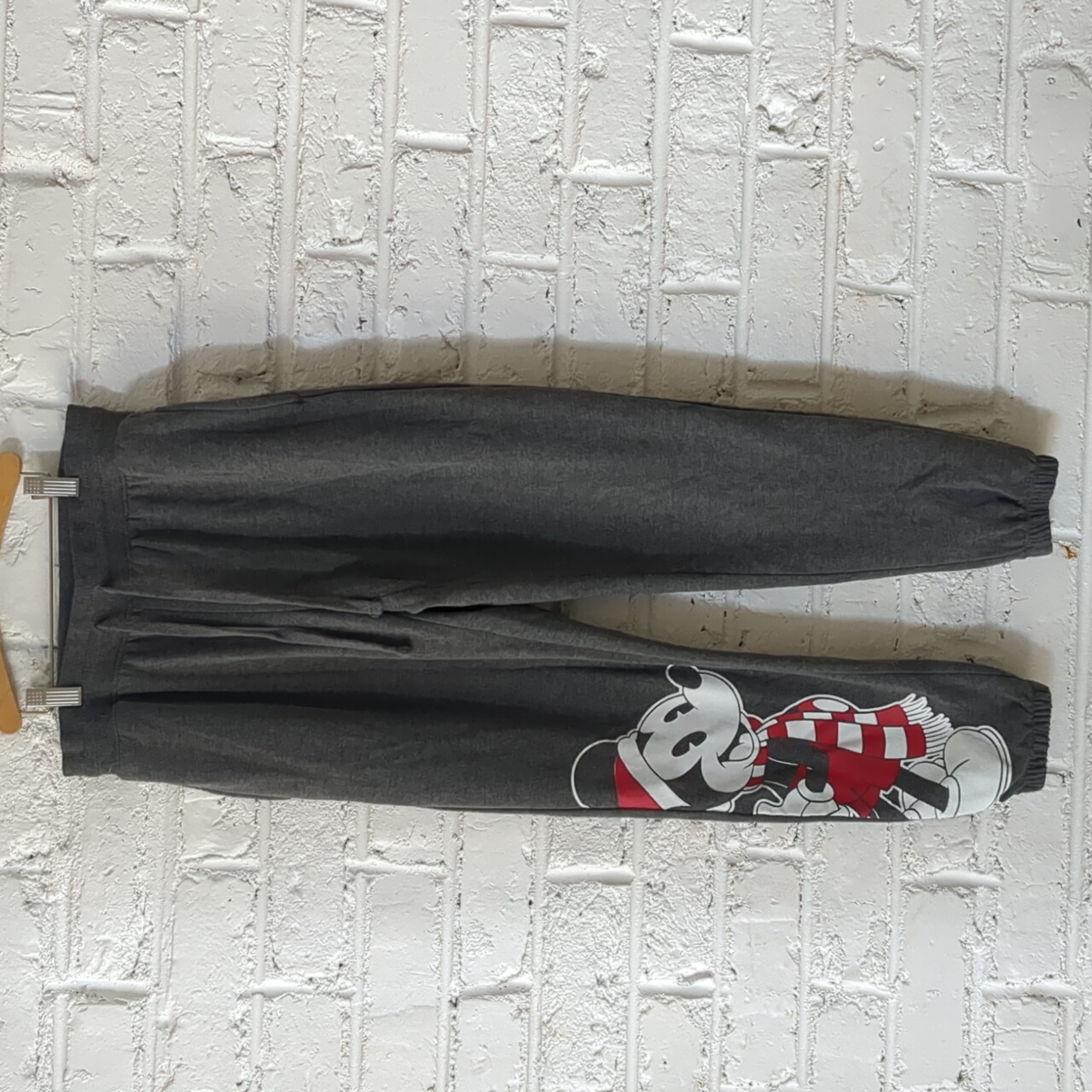 Disney Gray Mickey Mouse Sweatpants